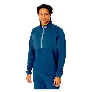 Adidas A587 Quarter-Zip Pullover - XL Blue new with tags.